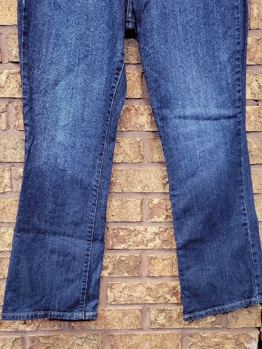 Levi 515 Bootcut Dark Blue Bootcut Denim Jeans Stretch Size 12 - Picture 4 of 11